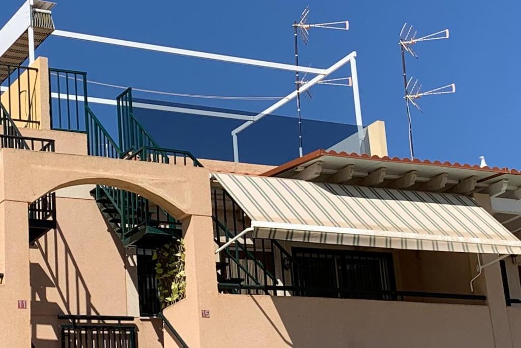 Ferienwohnung Penthouse Aan Zee El Puerto de Mazarrón Exterior foto